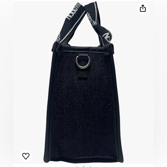 Steve Madden- Denim Canvas Bwebber Bag - Picture 2 of 3